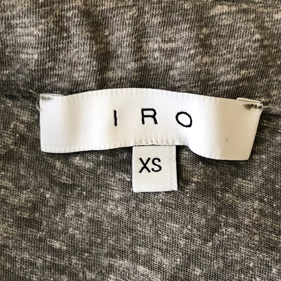 IRO Mini Skirt Parme Gray Size XS - Picture 5 of 7